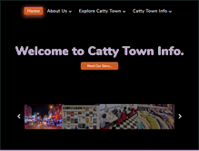 Tablet Screenshot of cattytown.com